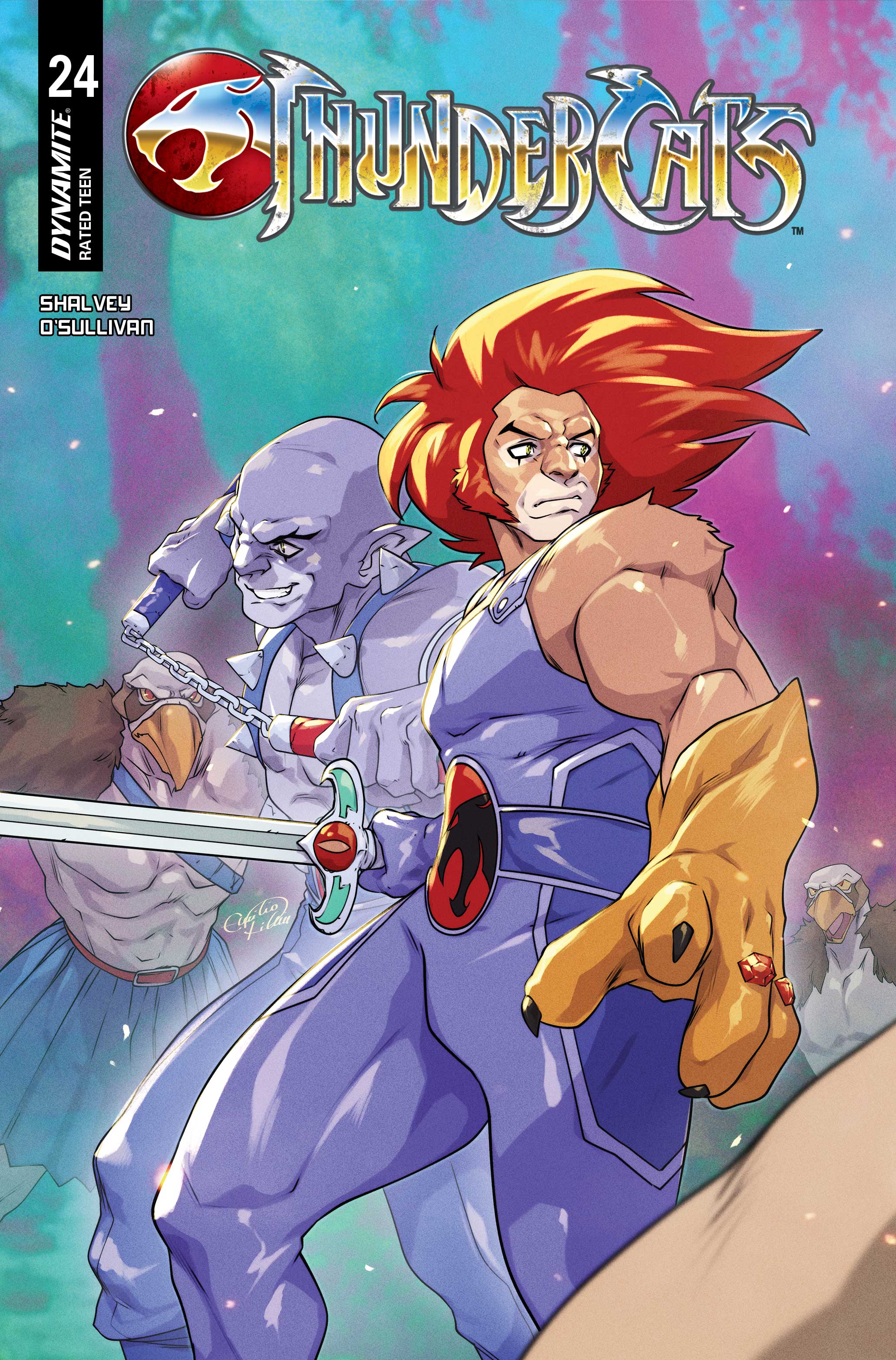 THUNDERCATS #24 COVER D EMILIO PILLIU VARIANT