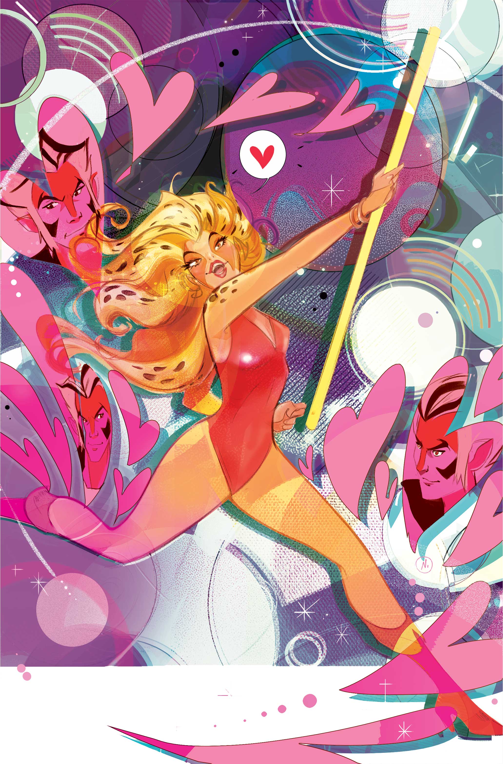 THUNDERCATS VALENTINES DAY SPECIAL 2026 #1 (ONE SHOT) COVER F NICOLETTA BALDARI LTD VIRGIN VARIANT