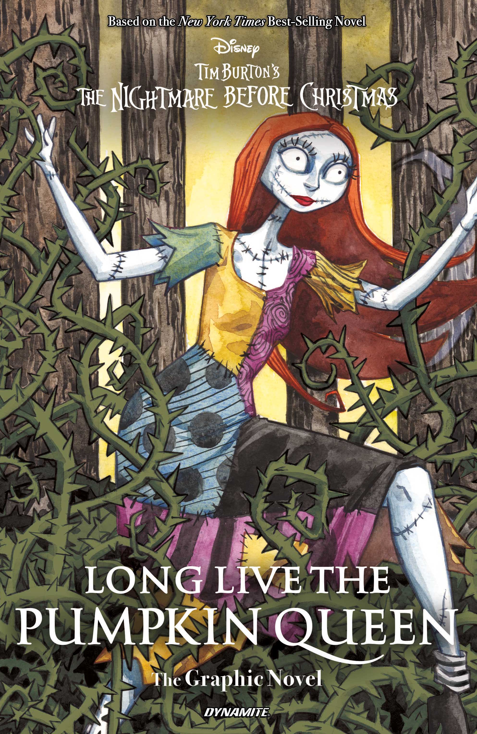 TIM BURTONS THE NIGHTMARE BEFORE CHRISTMAS LONG LIVE THE PUMPKIN QUEEN GRAPHIC NOVEL HARDCOVER