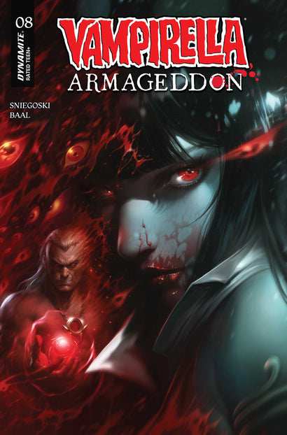 VAMPIRELLA ARMAGEDDON #8 COVER A FRANCESCO MATTINA