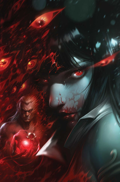 VAMPIRELLA ARMAGEDDON #8 COVER E FRANCESCO MATTINA METAL VIRGIN COVER VARIANT
