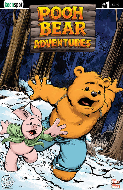 POOH BEAR ADVENTURES #1 COVER B TONE RODRIGUEZ (BAGGED WITH TRADING CARD)
