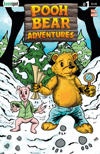POOH BEAR ADVENTURES #1 COVER C  JASON TURNER (BAGGED WITH TRADING CARD) 