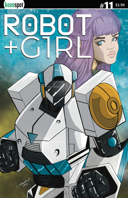 ROBOT + GIRL #11 COVER D DEANTHONY GRAVES BAGGED WITH TRADING CARD VARIANT