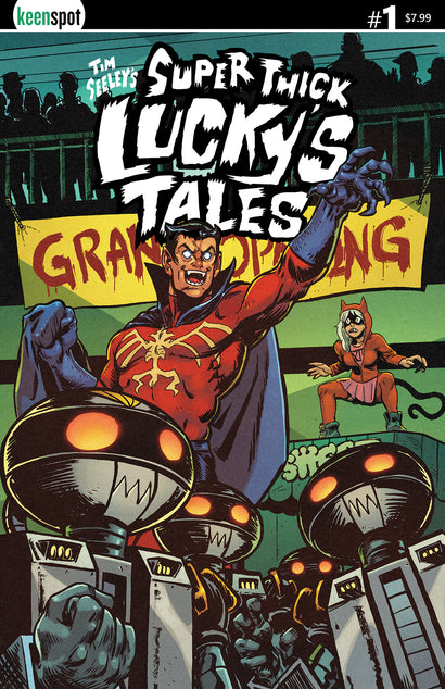 TIM SEELEYS SUPER THICK LUCKYS TALES #1 COVER C JOHN GOLDEN VARIANT