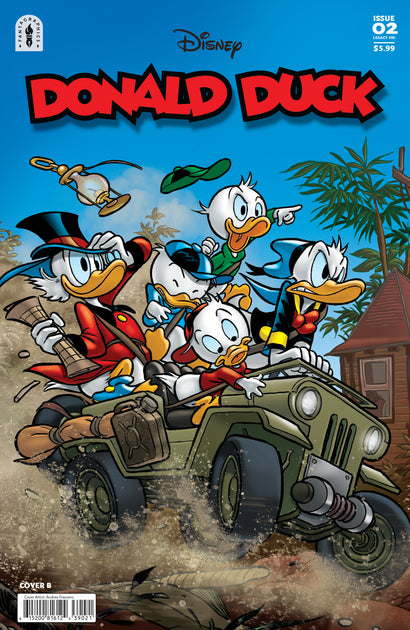DONAD DUCK LEGACY #390 MASTER OF DISASTER COVER B ANDRES FRECCERO VARIANT