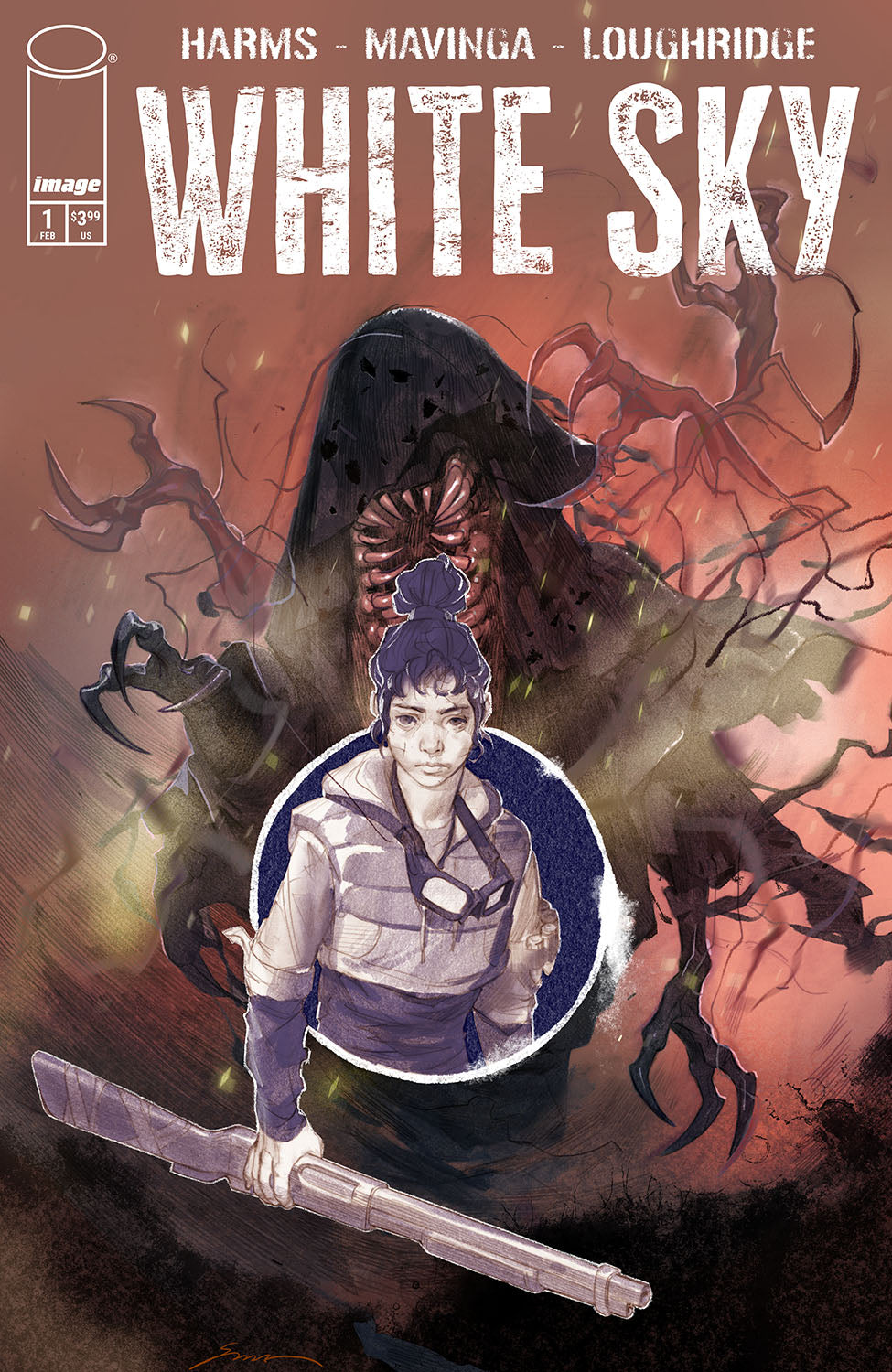 WHITE SKY #1 COVER B ELIZA IVANOVA VARIANT