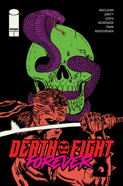 DEATH FIGHT FOREVER #1 COVER B ALEXIS ZIRITT VARIANT