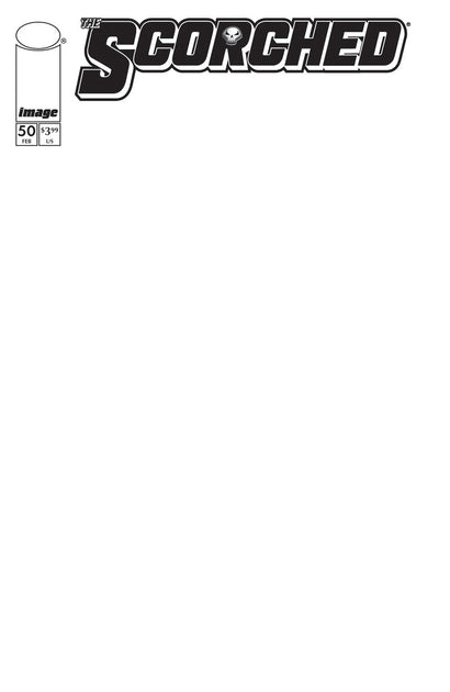 SPAWN SCORCHED #50 COVER D BLANK SKETCH VARIANT