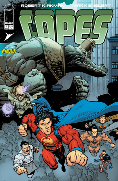 INVINCIBLE UNIVERSE CAPES #4 COVER A RYAN OTTLEY & DAVE MCCAIG