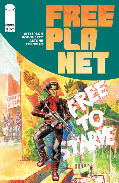 FREE PLANET #9 COVER A JED DOUGHERTY