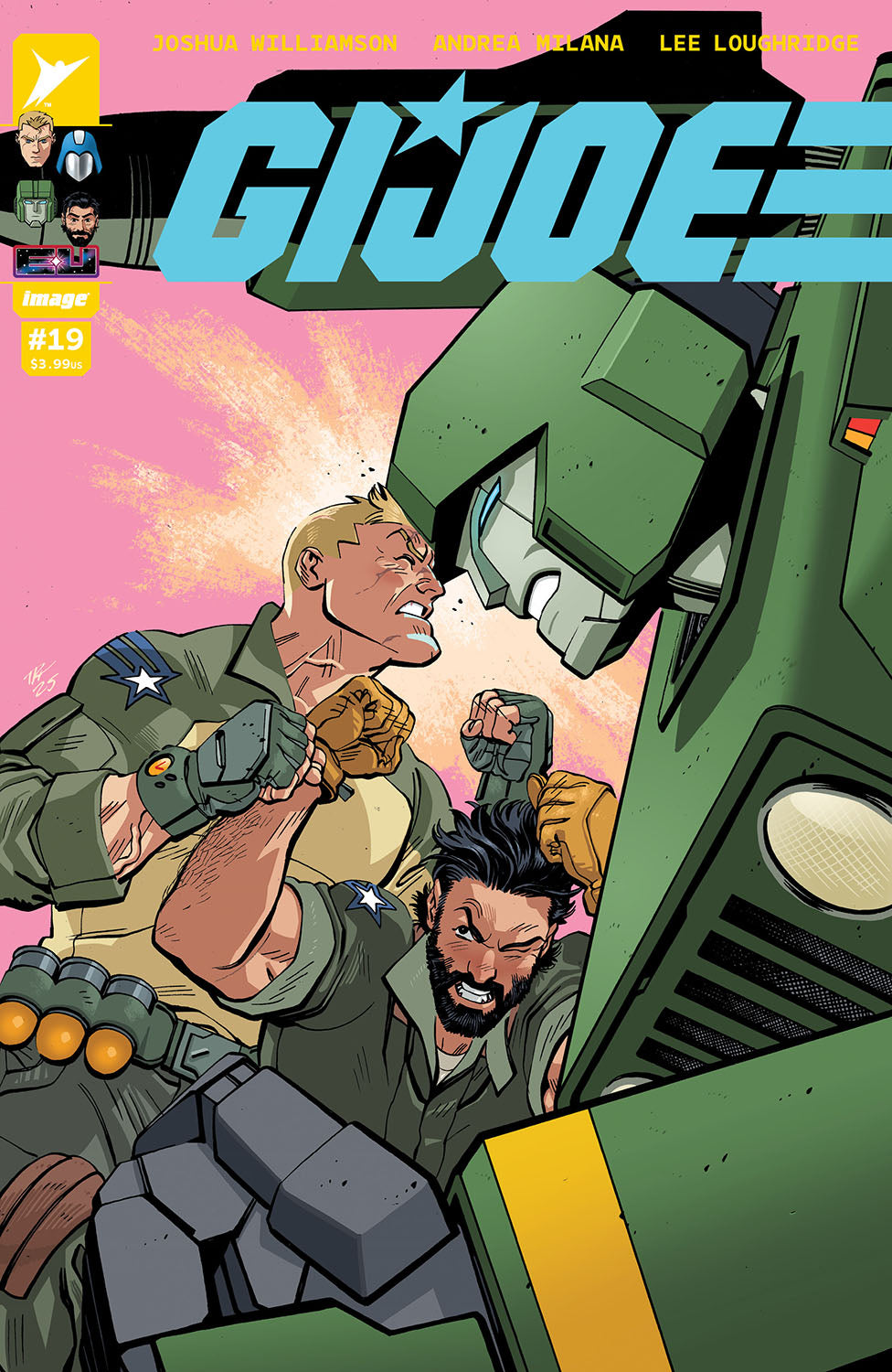 GI JOE #19 COVER A TOM REILLY