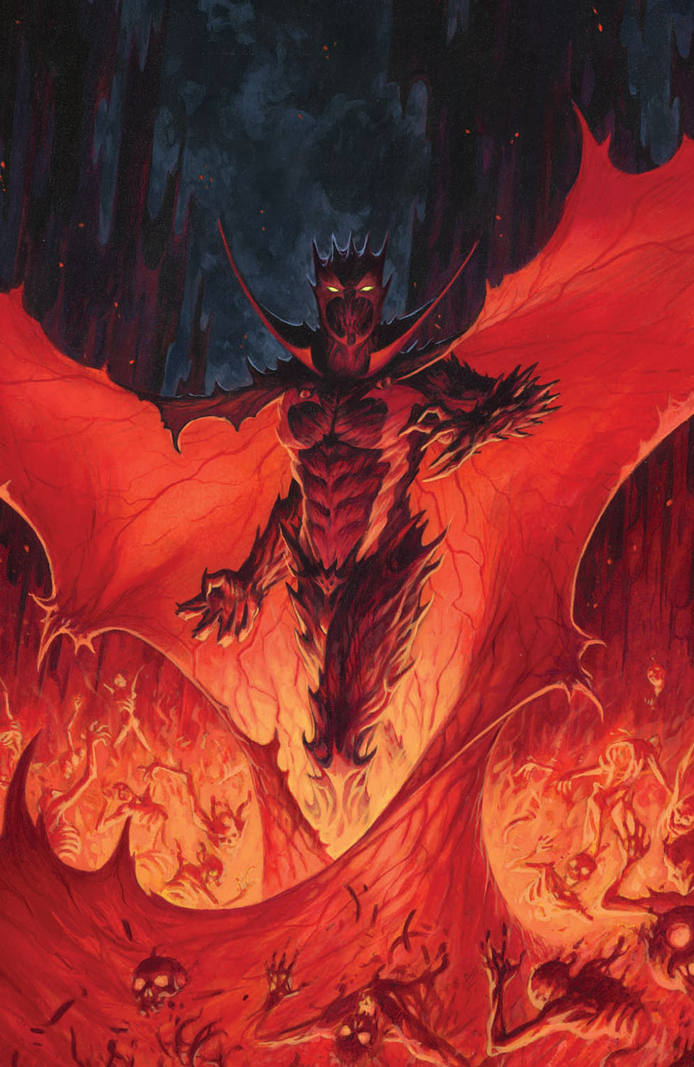 KING SPAWN #54 COVER B GIANENRICO BONACORSI VIRGIN VARIANT