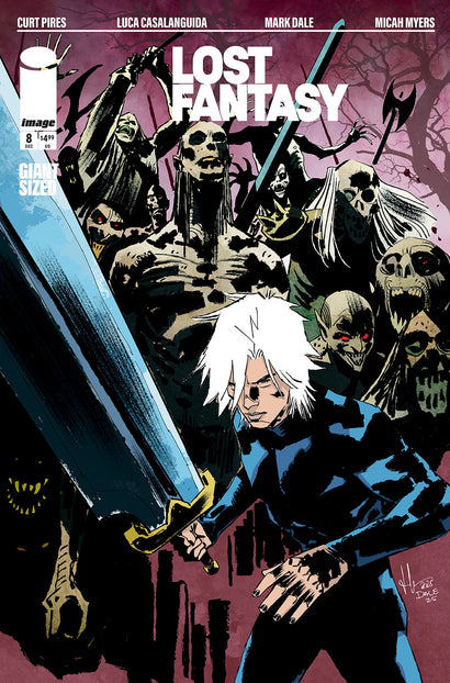 LOST FANTASY #8 COVER B LUCA CASALANGUIDA VARIANT