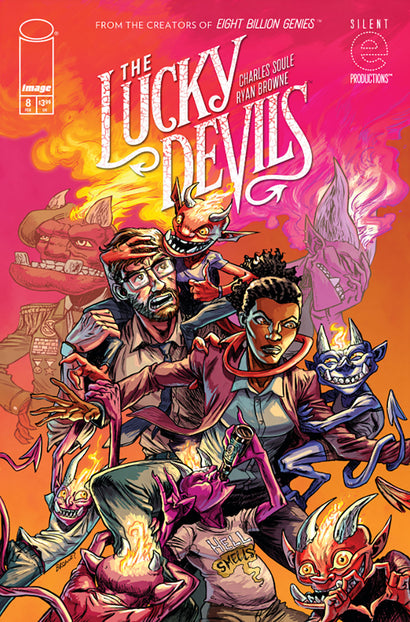 LUCKY DEVILS #8 COVER A RYAN BROWNE