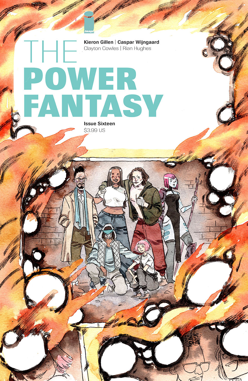 POWER FANTASY #16 COVER B MORGAN BEEM VARIANT