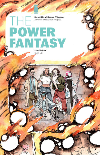 POWER FANTASY #16 COVER B MORGAN BEEM VARIANT