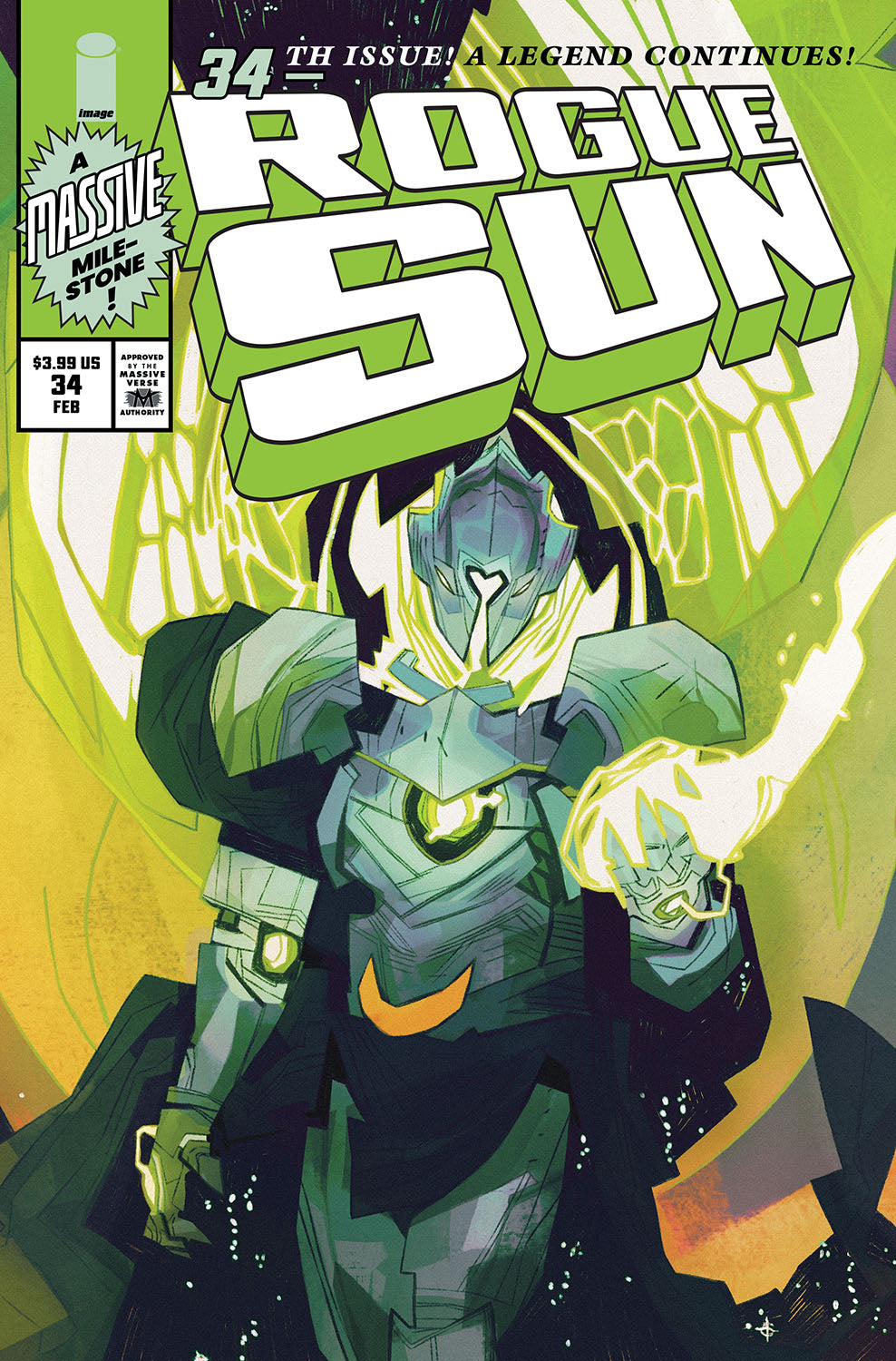 ROGUE SUN #34 COVER B MARCO LOCATI VARIANT