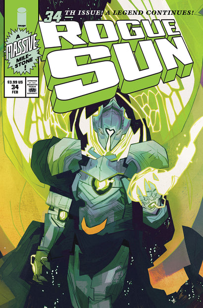 ROGUE SUN #34 COVER B MARCO LOCATI VARIANT