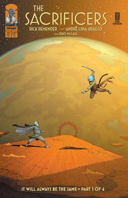 SACRIFICERS #20 COVER A ANDRE LIMA ARAUJO