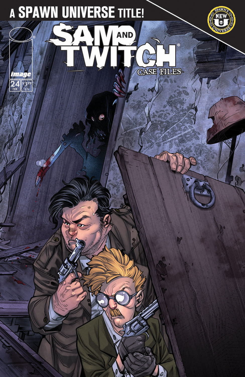 SPAWN SAM AND TWITCH CASE FILES #24 COVER A IG GUARA