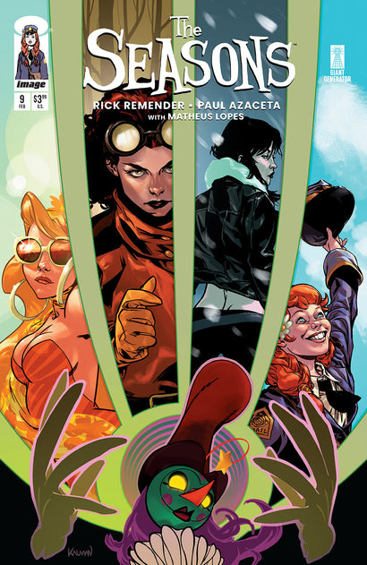 SEASONS #9 COVER B KALMAN ANDRASOFSZKY VARIANT