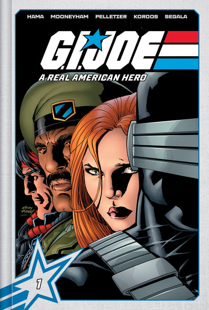 GI JOE A REAL AMERICAN HERO DELUXE HARDCOVER BOOK 01 ANDY KUBERT COVER
