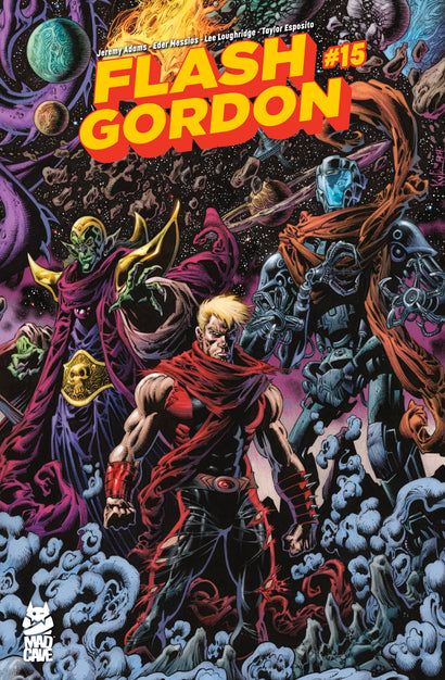 FLASH GORDON #15 COVER B KYLE HOTZ DAN BROWN VARIANT