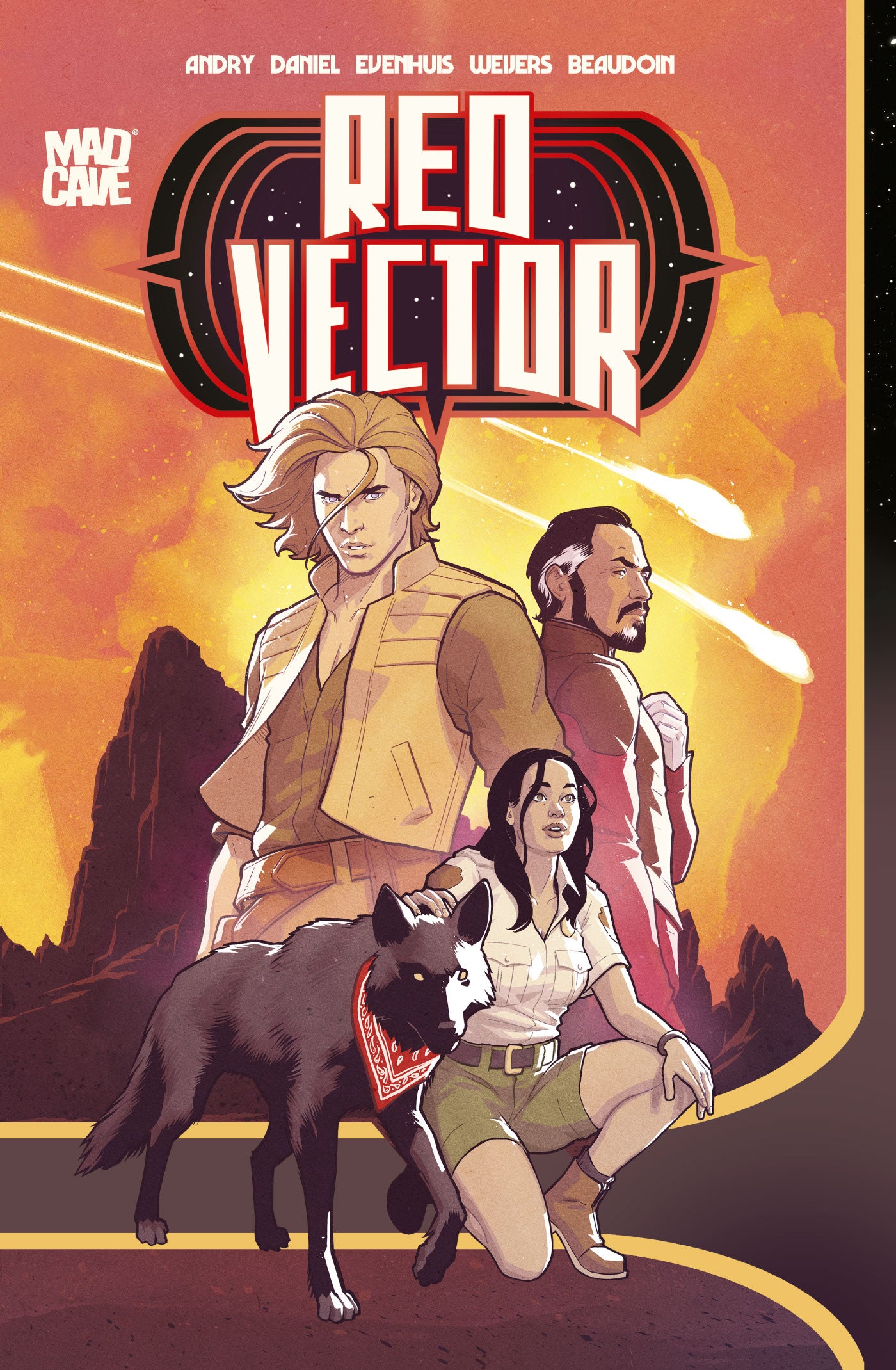 RED VECTOR TRADE PAPERBACK