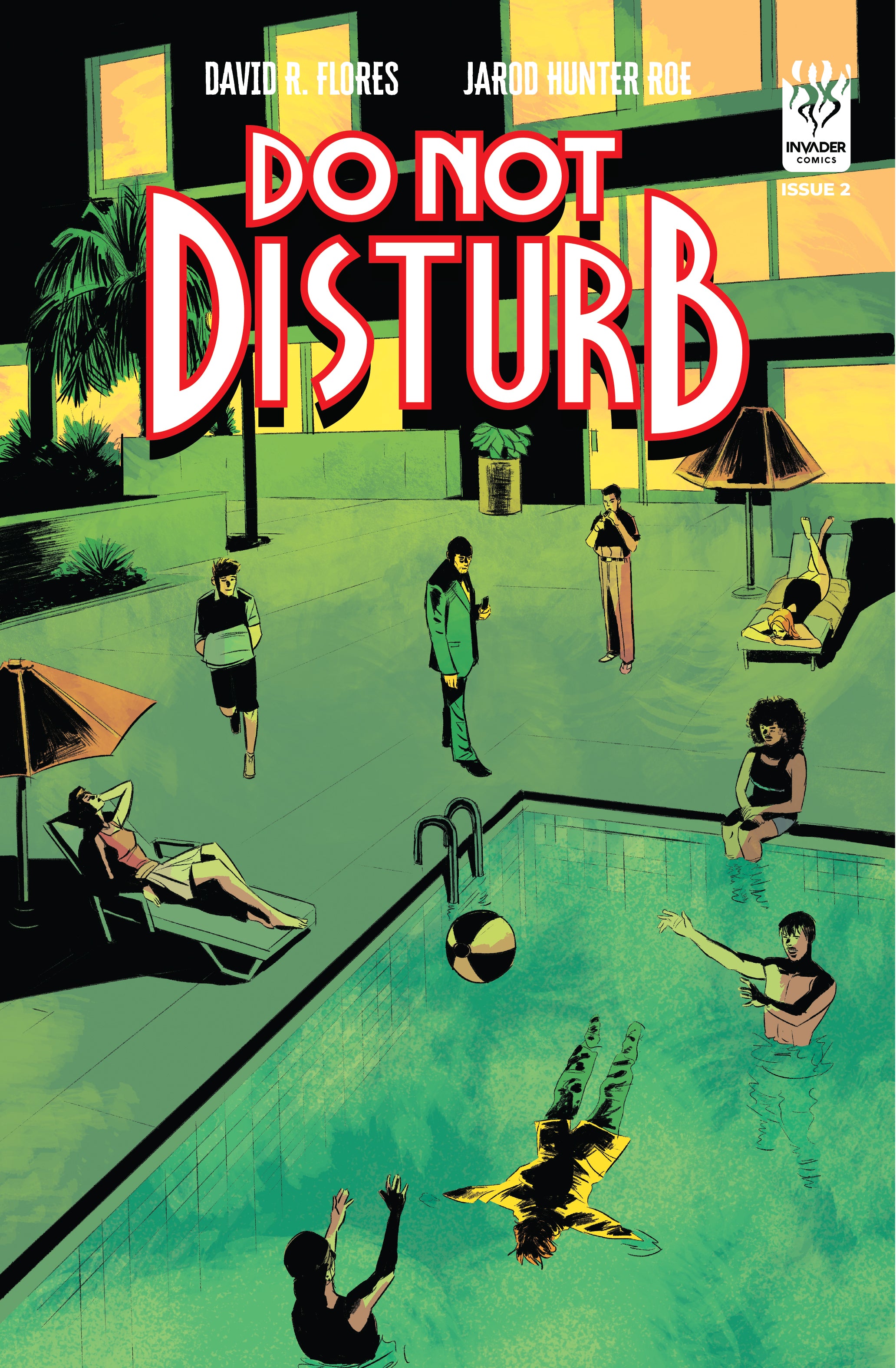 DO NOT DISTURB #2 COVER B MICHAEL NELSEN DAVID R FLORES VARIANT