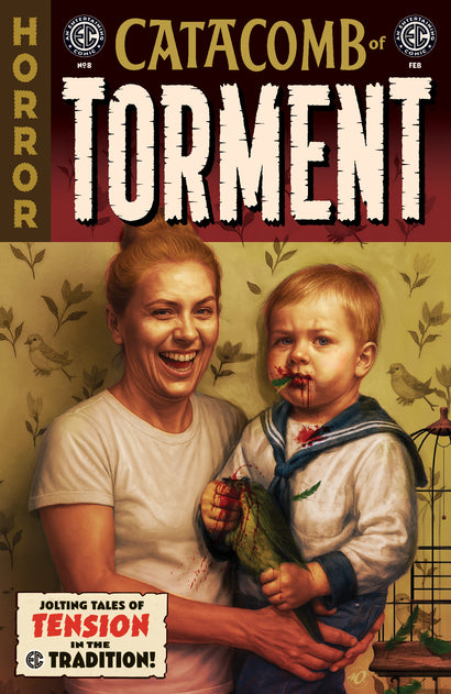 EC CATACOMB OF TORMENT #8 COVER A ARIEL OLIVETTI