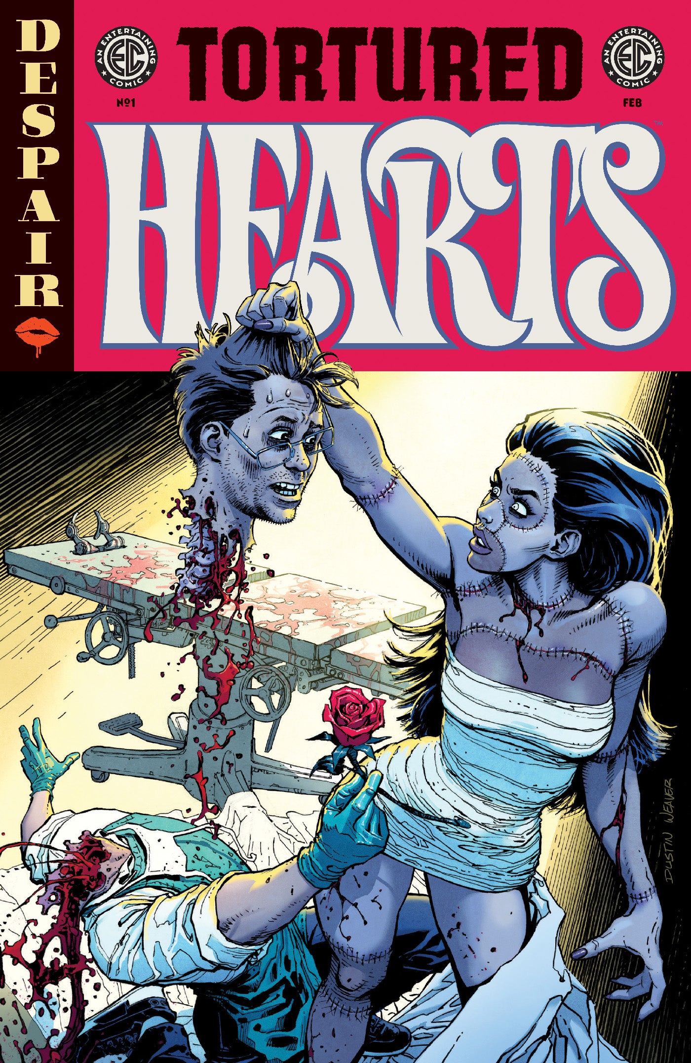EC TORTURED HEARTS #1 (ONE SHOT) COVER A DUSTIN WEAVER