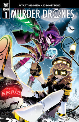 MURDER DRONES #1 COVER A ALESSIO ZONNO