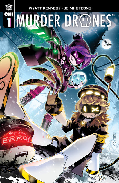 MURDER DRONES #1 COVER A ALESSIO ZONNO