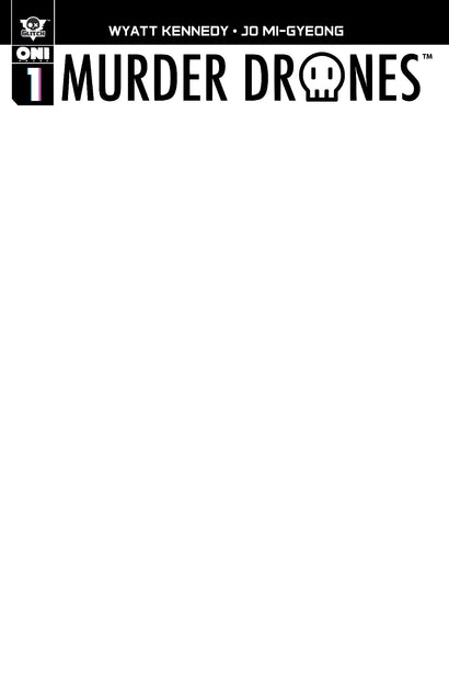 MURDER DRONES #1 COVER D BLANK SKETCH VARIANT