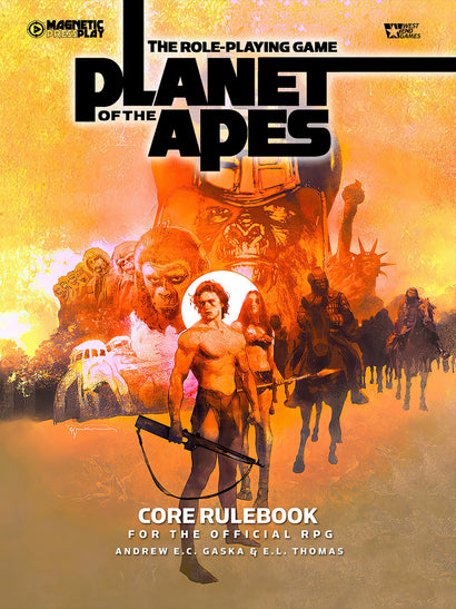 PLANET OF THE APES RPG CORE RULEBOOK HARDCOVER