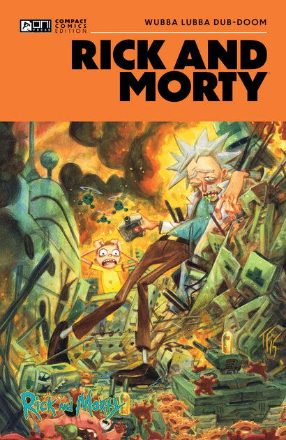 RICK AND MORTY ONI COMPACT COMICS EDITION TRADE PAPERBACK WUBBA LUBBA DUB-DOOM