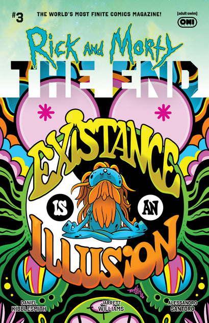 RICK AND MORTY THE END #3 COVER B TROY LITTLE VARIANT