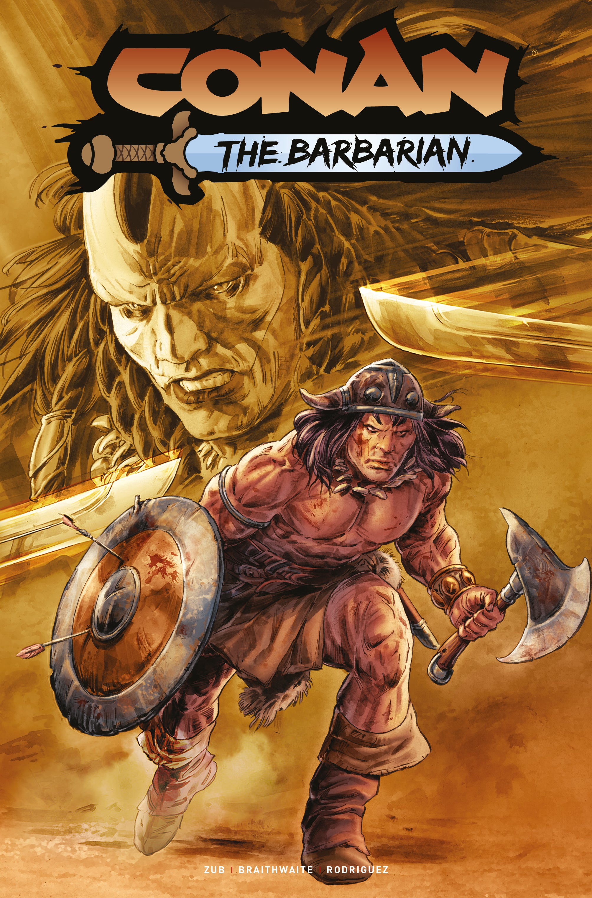 CONAN THE BARBARIAN #29 COVER B DOUG BRAITHWAITE VARIANT