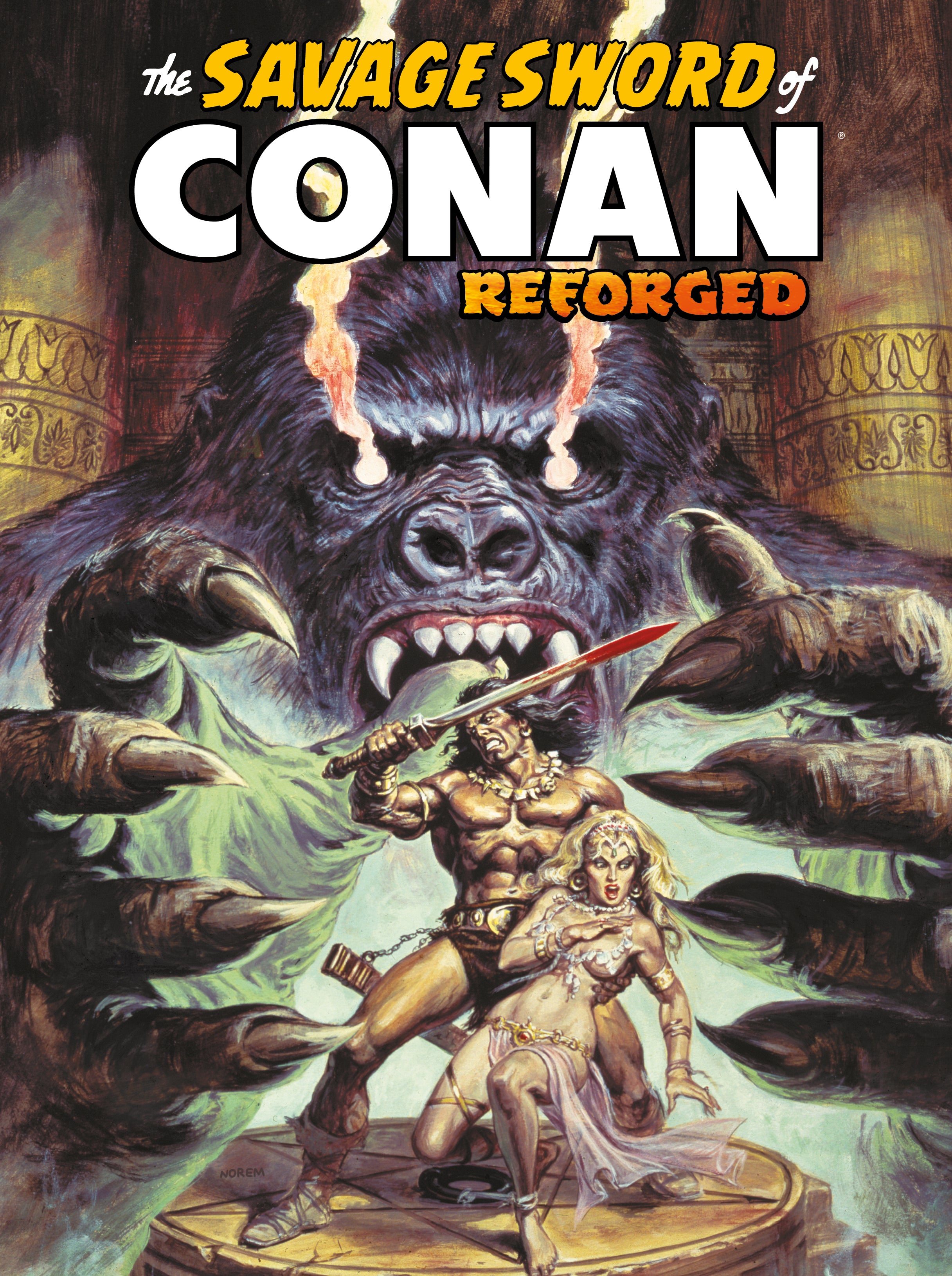 SAVAGE SWORD OF CONAN REFORGED #3 COVER B EARL NOREM VARIANT