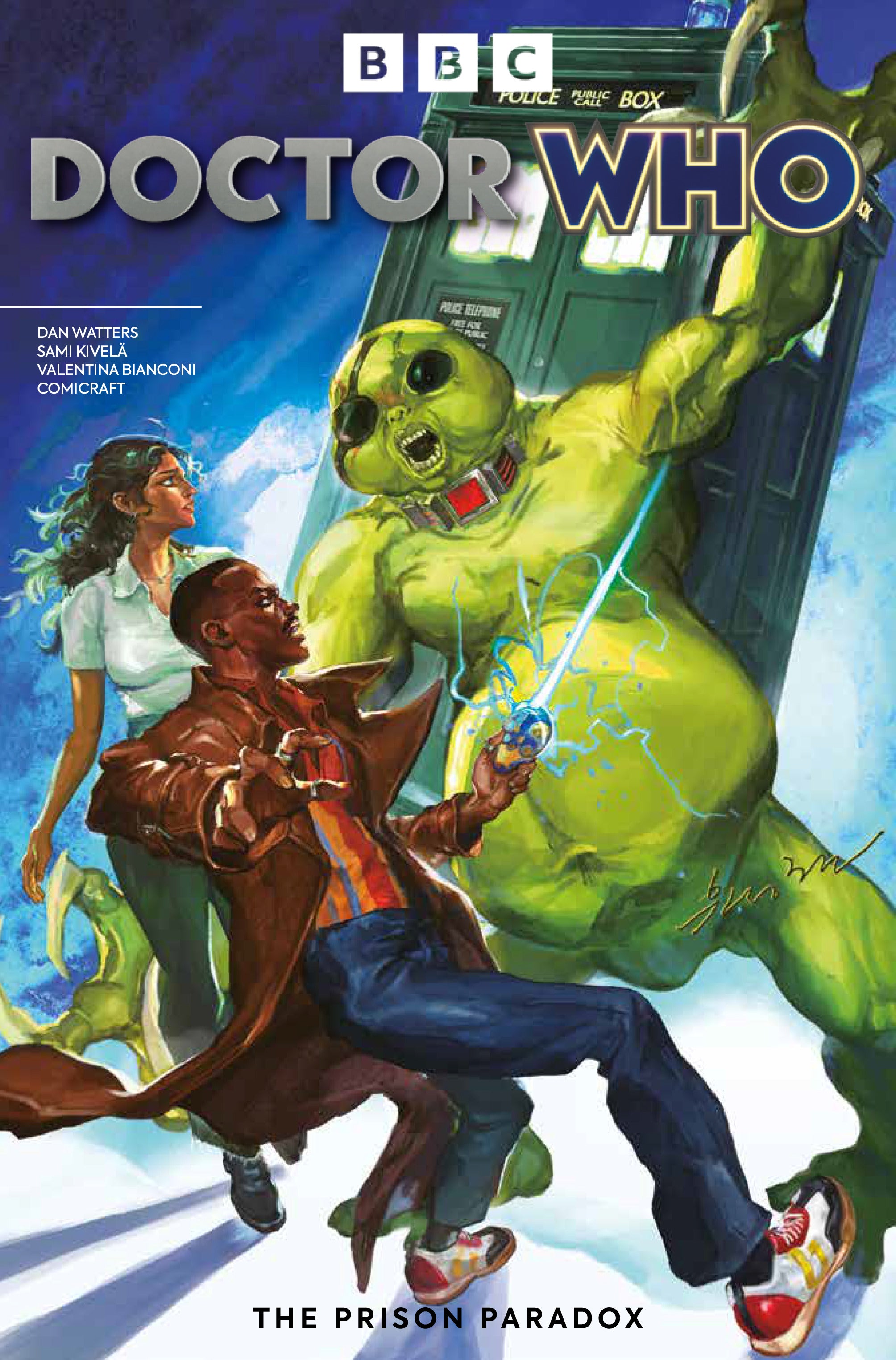 DOCTOR WHO THE PRISON PARADOX #4 COVER A SUNGHAN YUNE VARIANT