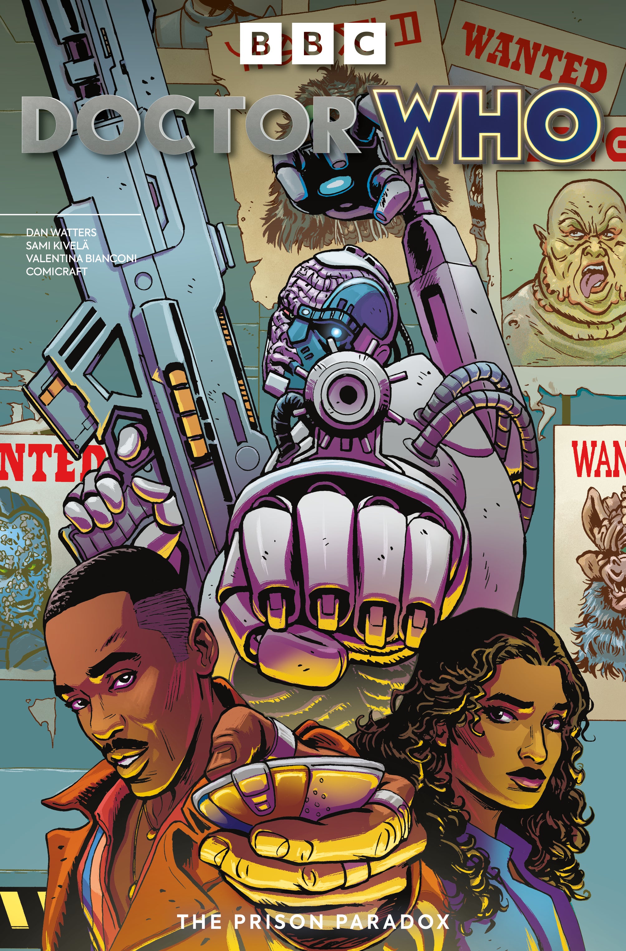 DOCTOR WHO THE PRISON PARADOX #4 COVER C SAMI KIVELA VARIANT