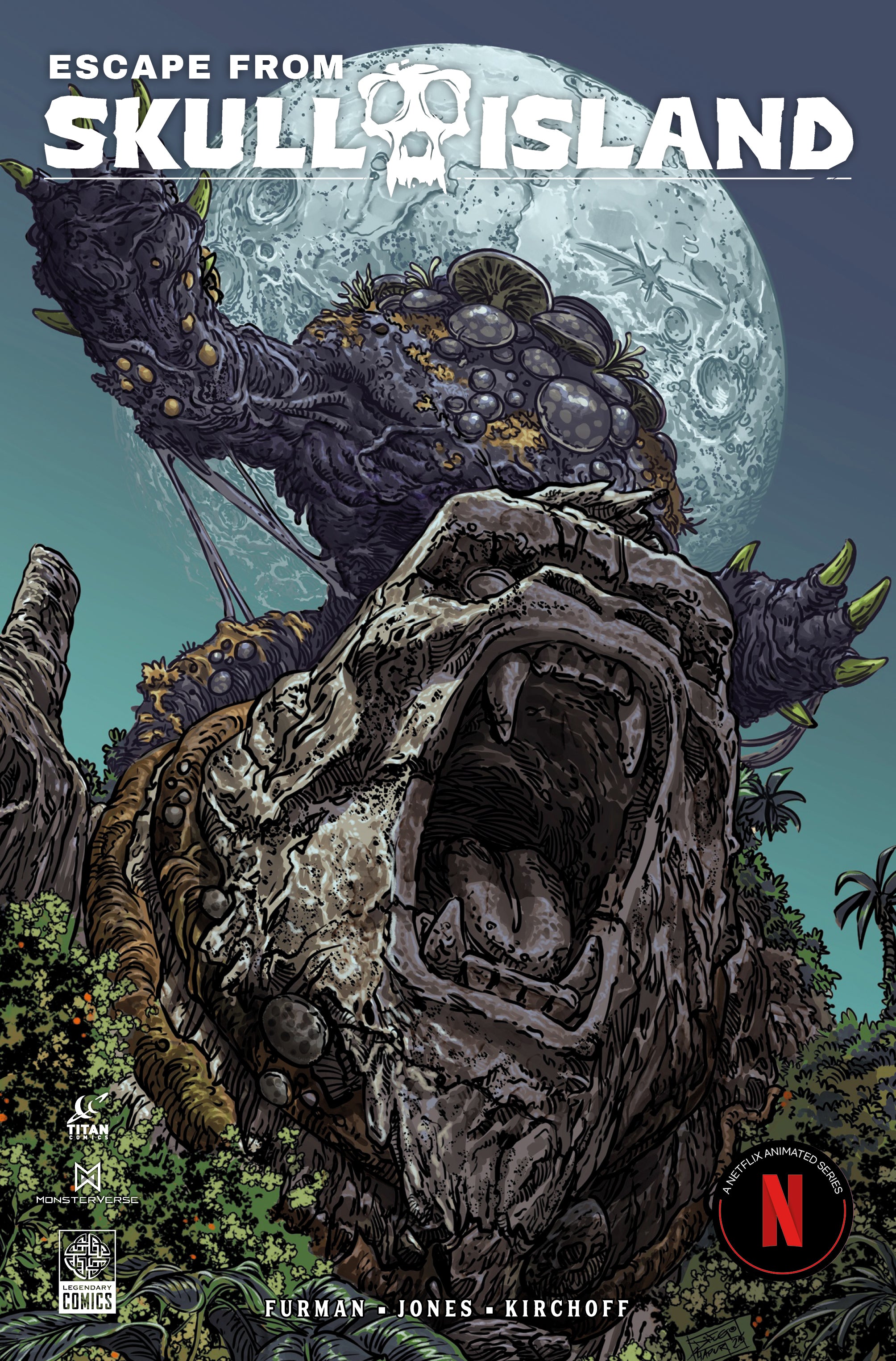ESCAPE FROM SKULL ISLAND #2 COVER A DIEGO YAPUR VARIANT
