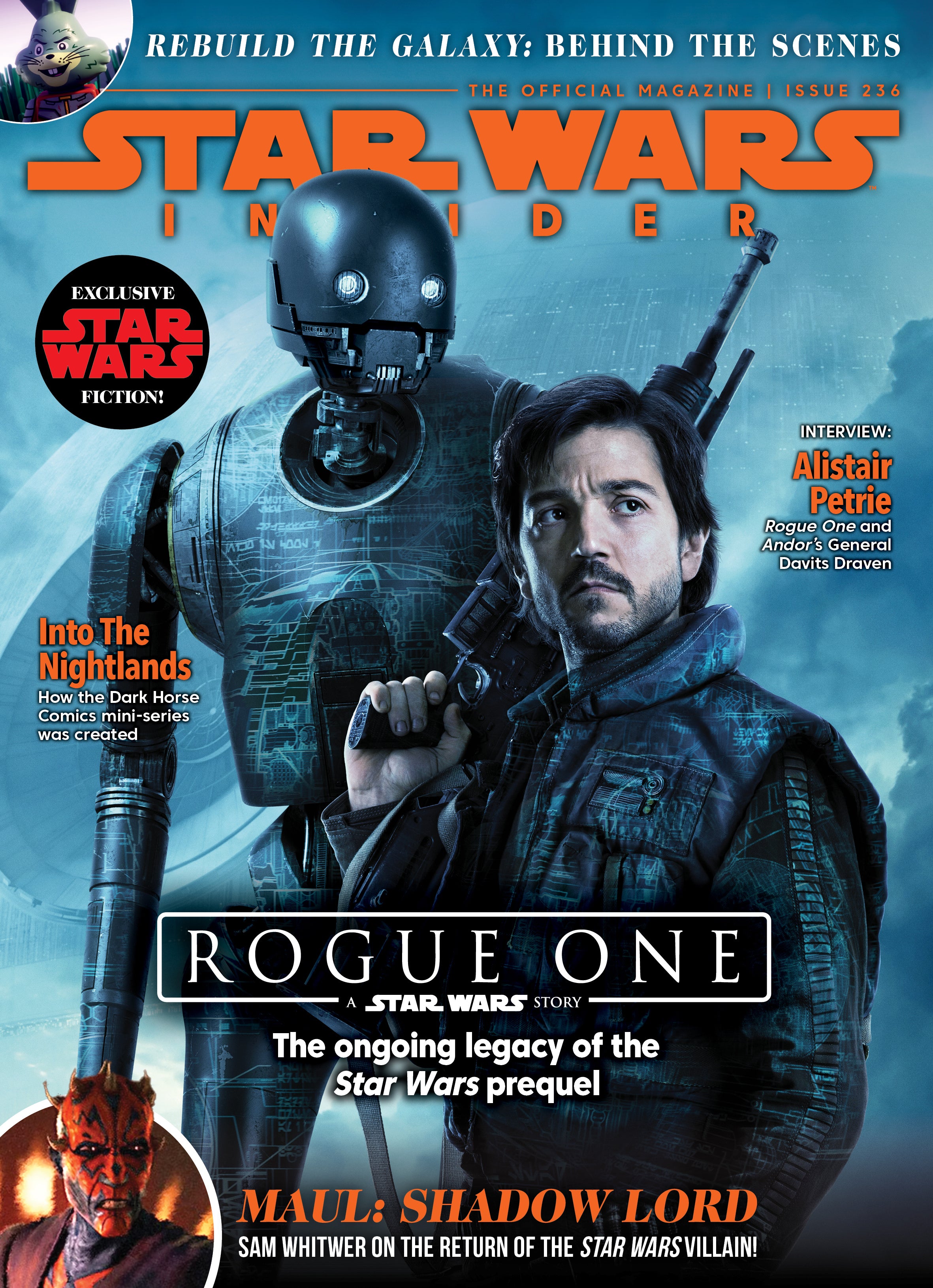 STAR WARS INSIDER #236 COVER A NEWSSTAND