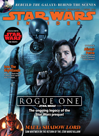 STAR WARS INSIDER #236 COVER A NEWSSTAND