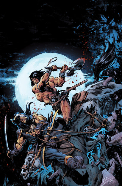 CONAN THE BARBARIAN #29 COVER H ROB DE LA TORRE VIRGIN VARIANT