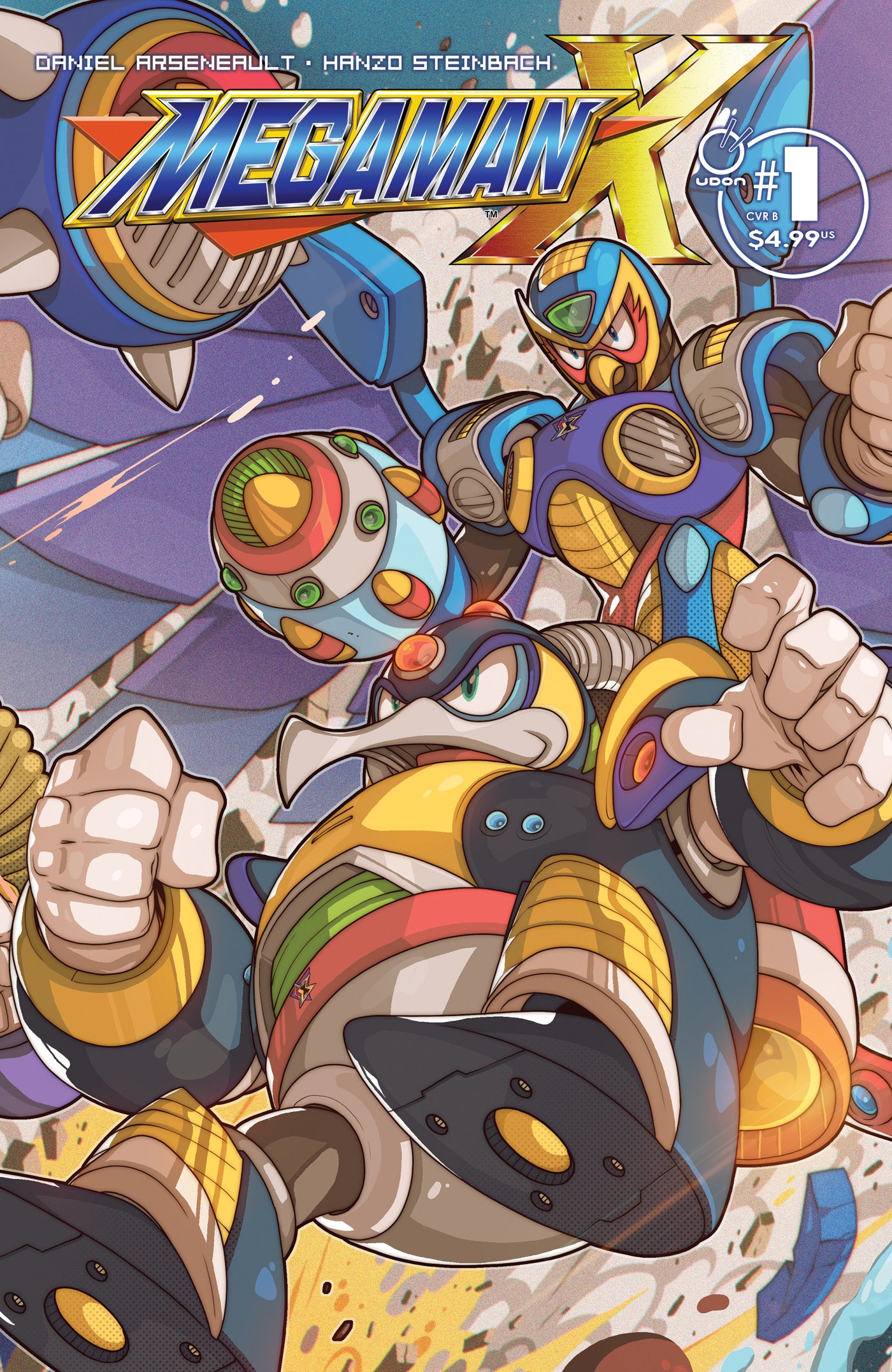 MEGA MAN X #1 COVER B EDWIN HUANG VARIANT