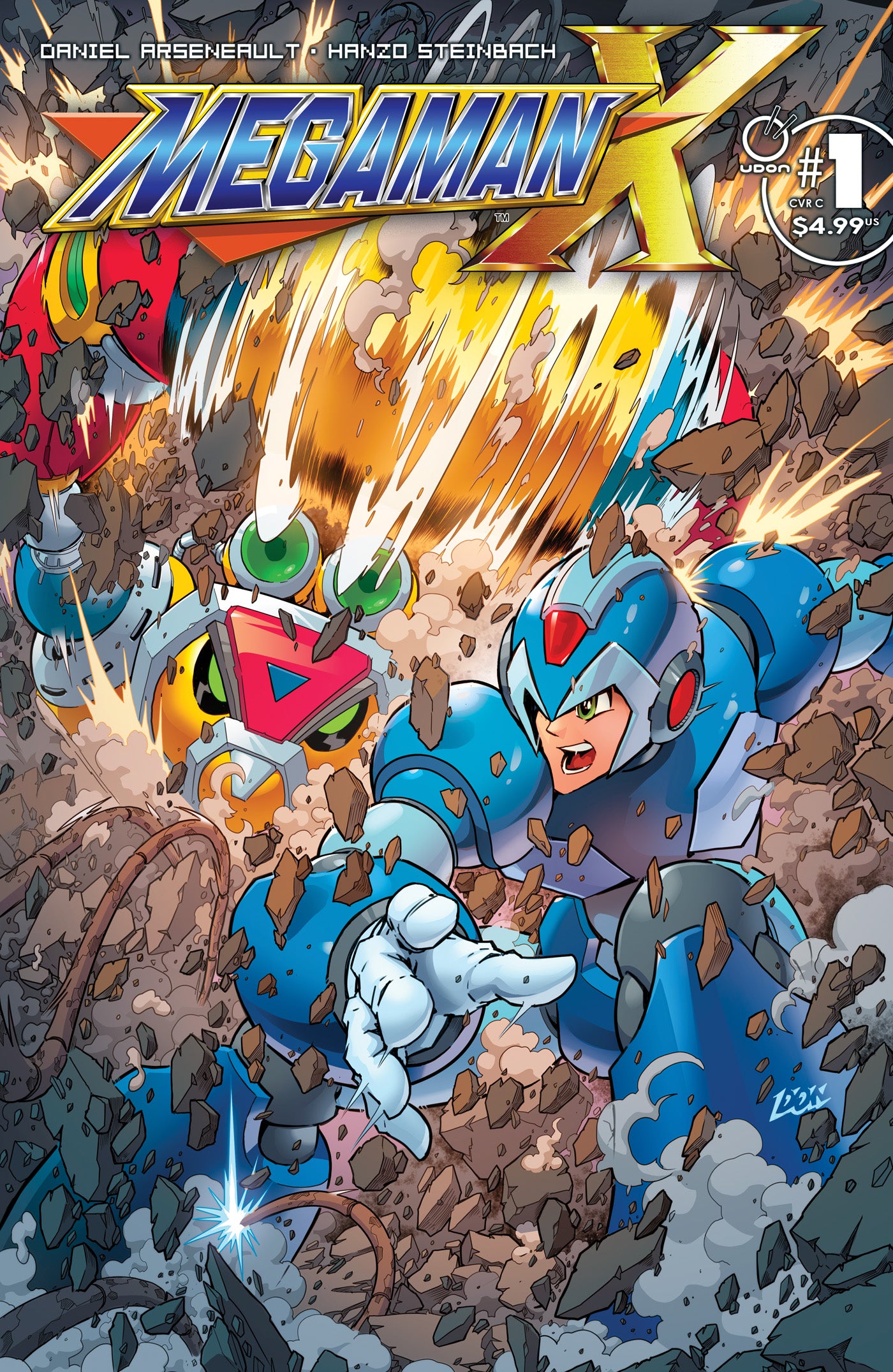MEGA MAN X #1 COVER C DON FIGUEROA VARIANT