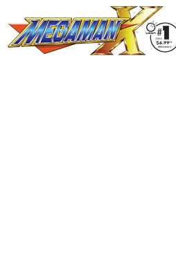 MEGA MAN X #1 COVER D BLANK SKETCH VARIANT