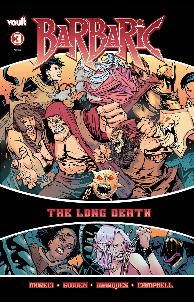 BARBARIC THE LONG DEATH #3 COVER A NATHAN GOODEN